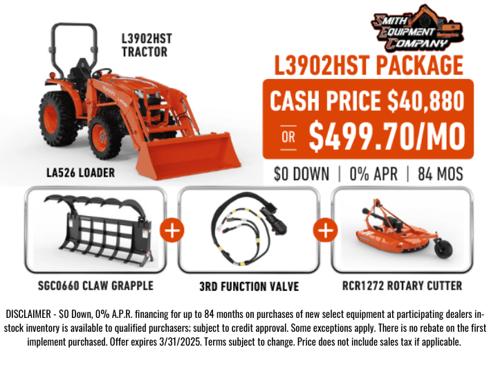 L3902HST Tractor Package